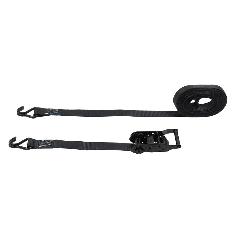 ELLER Black Ratchet Strap 1500kg 6m - Back Panel and Connections