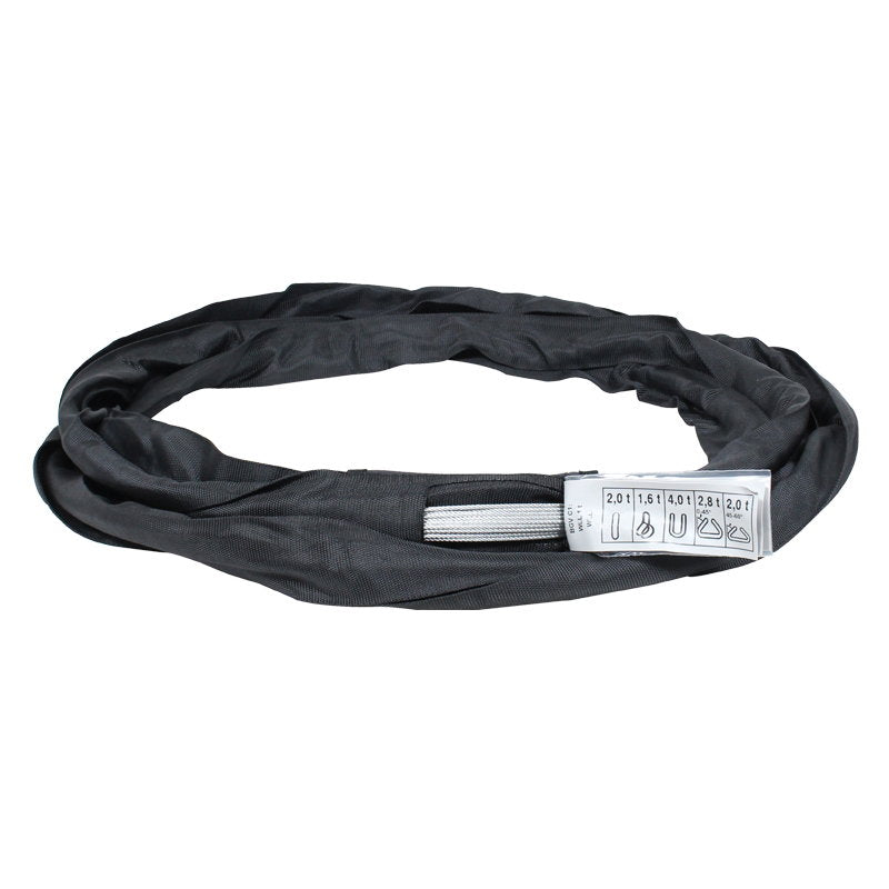 ELLER Black Softsteel 2 Ton WLL Working Length 3m - Main View
