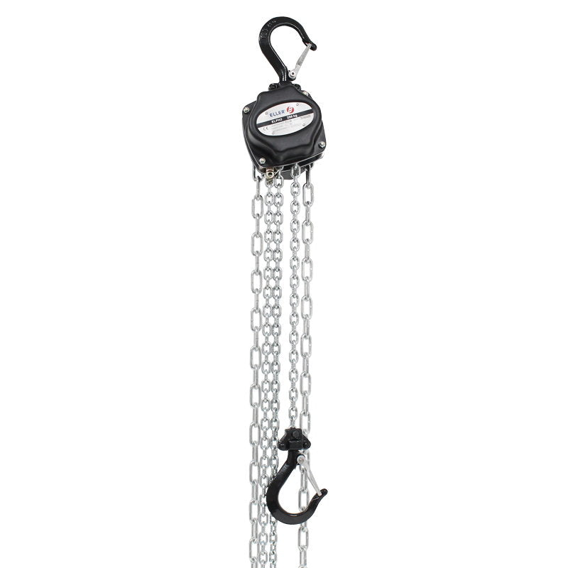 ELLER PH2 Manual Chain Hoist 250kg 6m - Back Panel and Connections