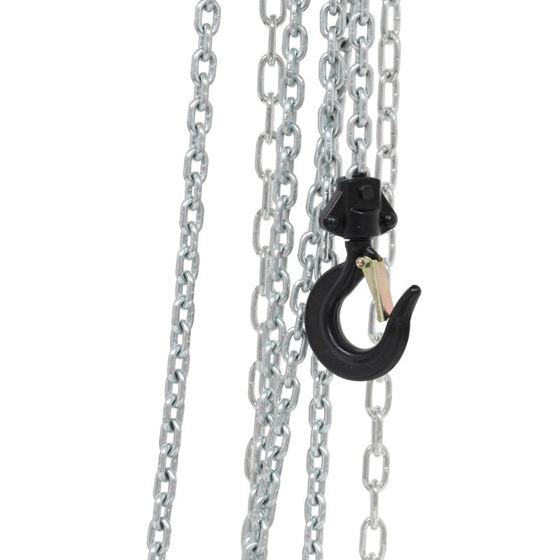 ELLER PH1 Manual Chain Hoist 500kg 9m - Back Panel and Connections