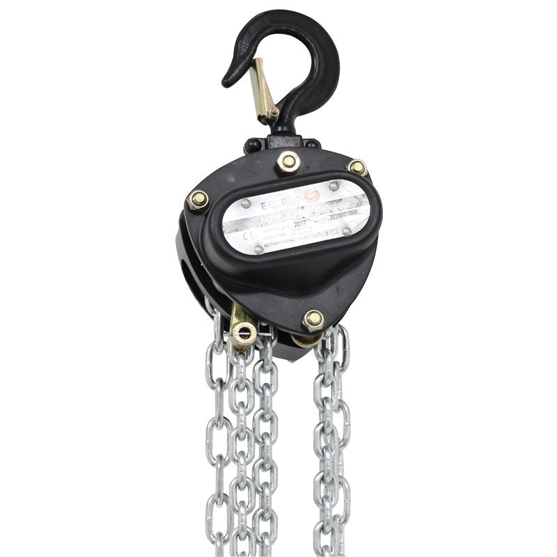 ELLER PH1 Manual Chain Hoist 500kg 12m - Back Panel and Connections