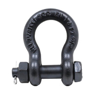 ELLER 3.25 Ton Black Bow Shackle with Safety Pin - Main View