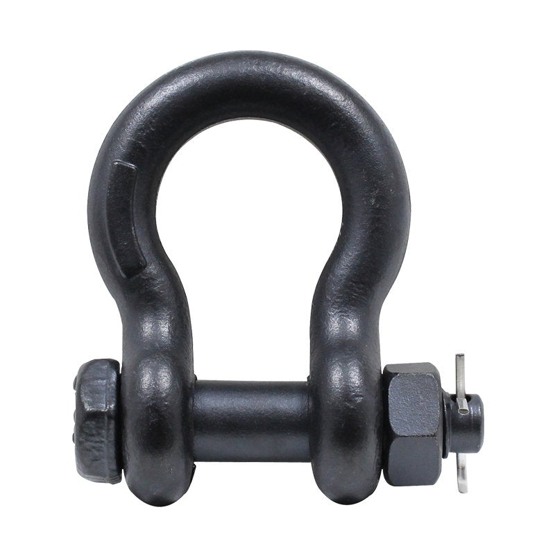 ELLER 3.25 Ton Black Bow Shackle with Safety Pin - Alternate View 1