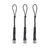 ELLER Ergodyne Detachable Lanyard Loops Black (Set of 3) - Alternate View 1