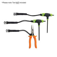 ELLER Ergodyne Detachable Lanyard Loops Black (Set of 3) - Main View