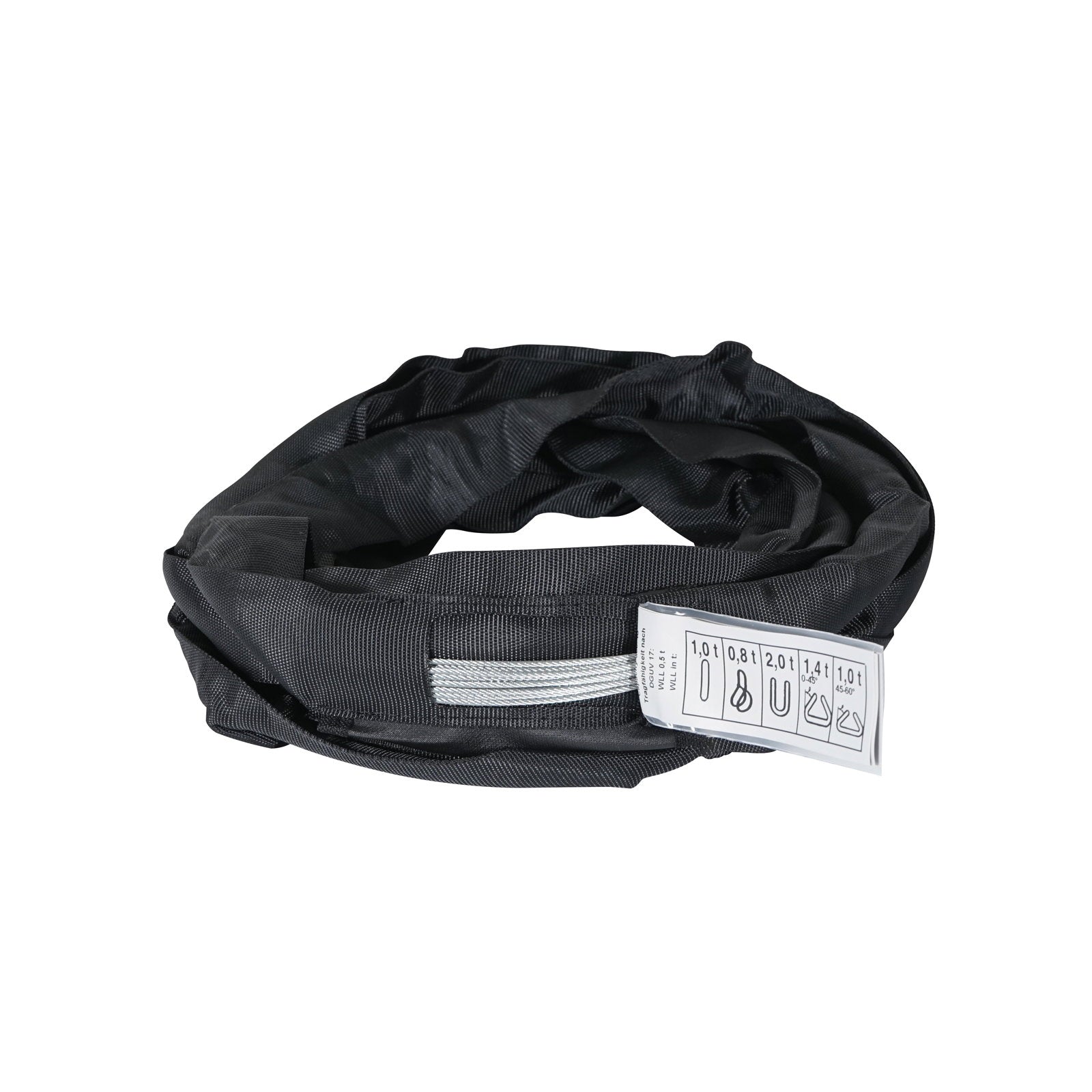 ELLER Black Softsteel 1 Ton WLL Working Length 3m - Main View