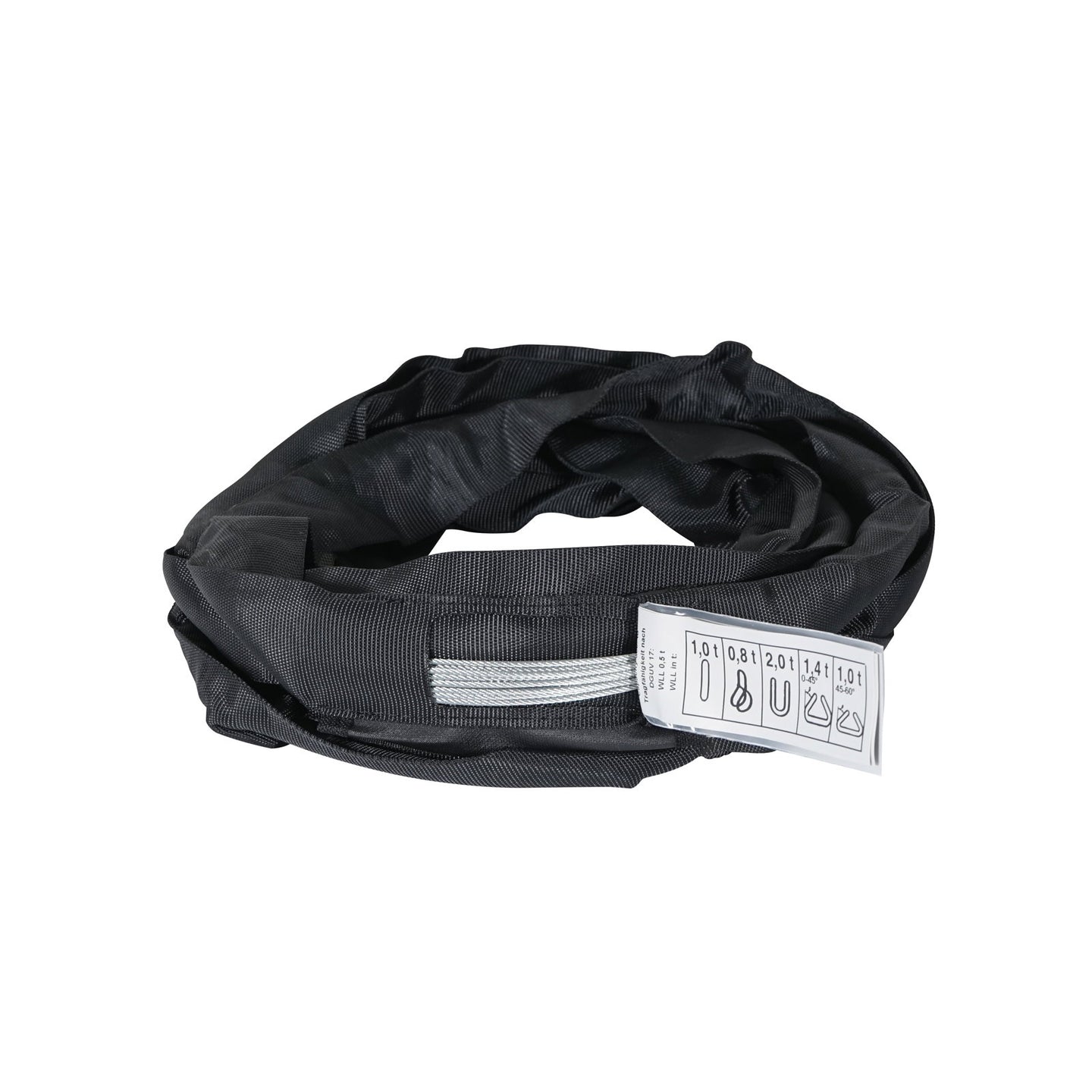 ELLER Black Softsteel 1 Ton WLL Working Length 3m - Main View