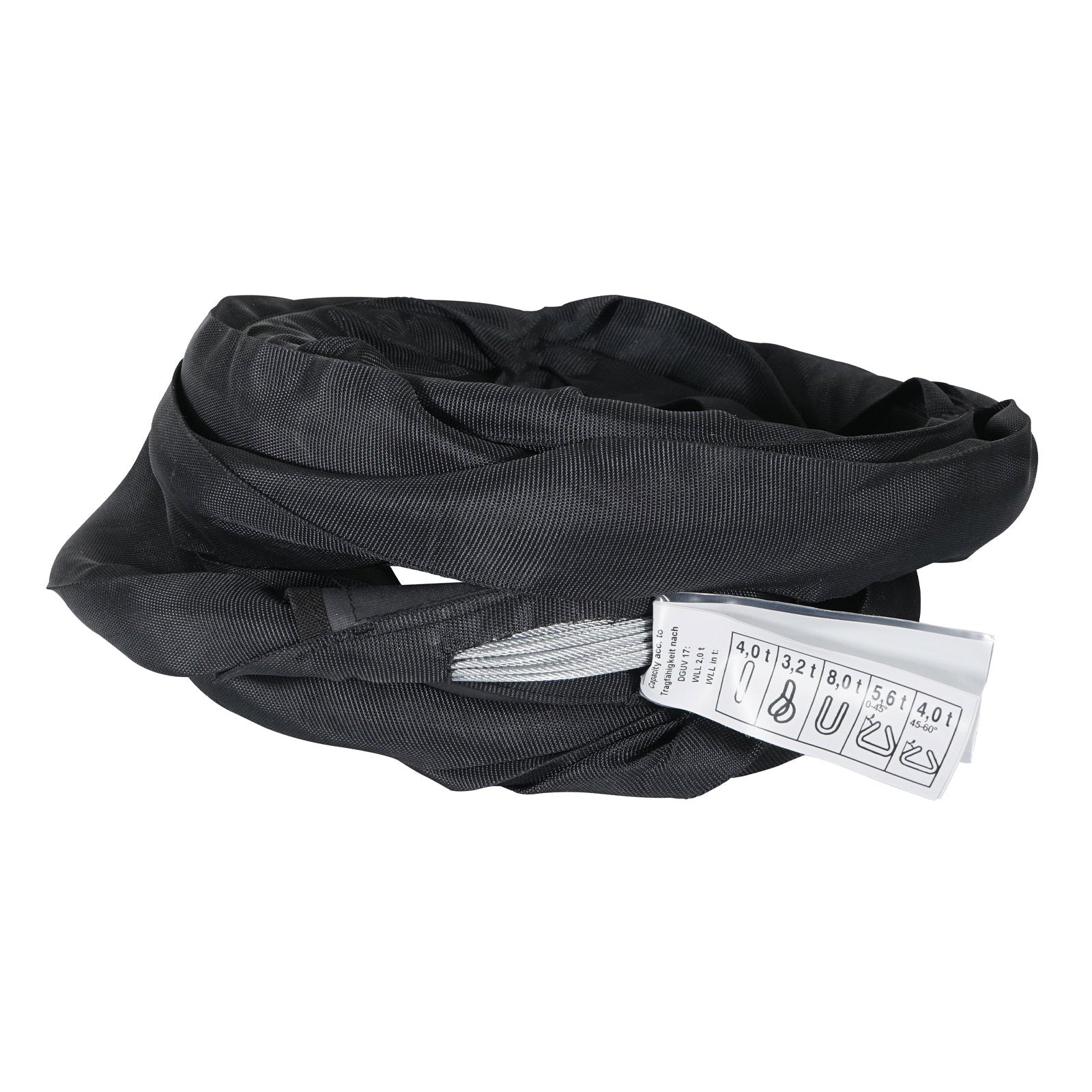 ELLER Black Softsteel 4 Ton WLL Working Length 3m - Main View