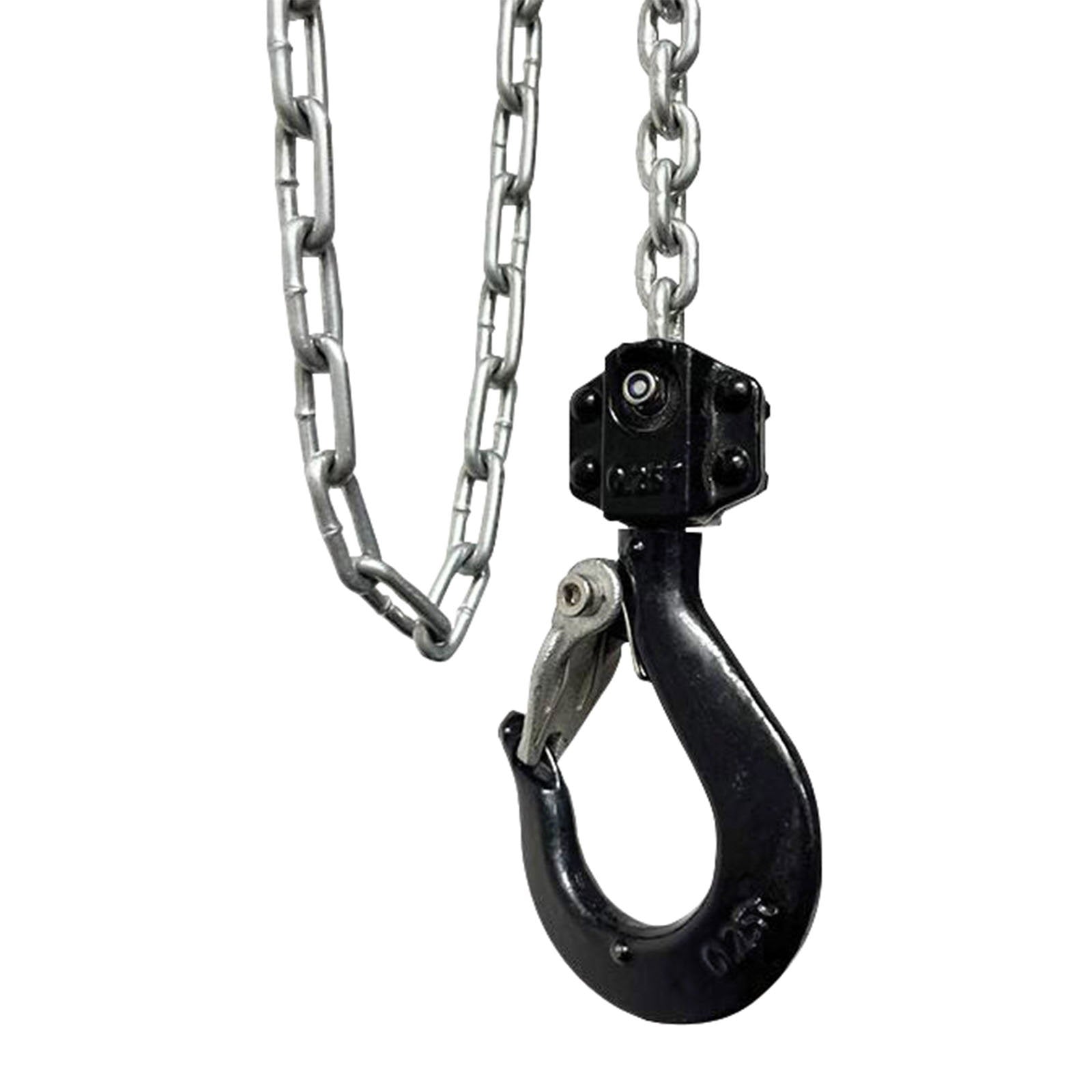 ELLER Mini Chain Hoist 250kg 10m - Back Panel and Connections