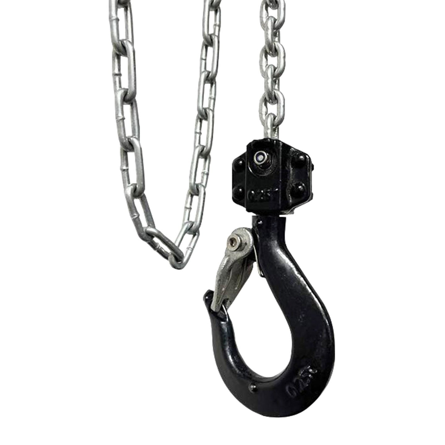 ELLER Mini Chain Hoist 250kg 10m - Back Panel and Connections