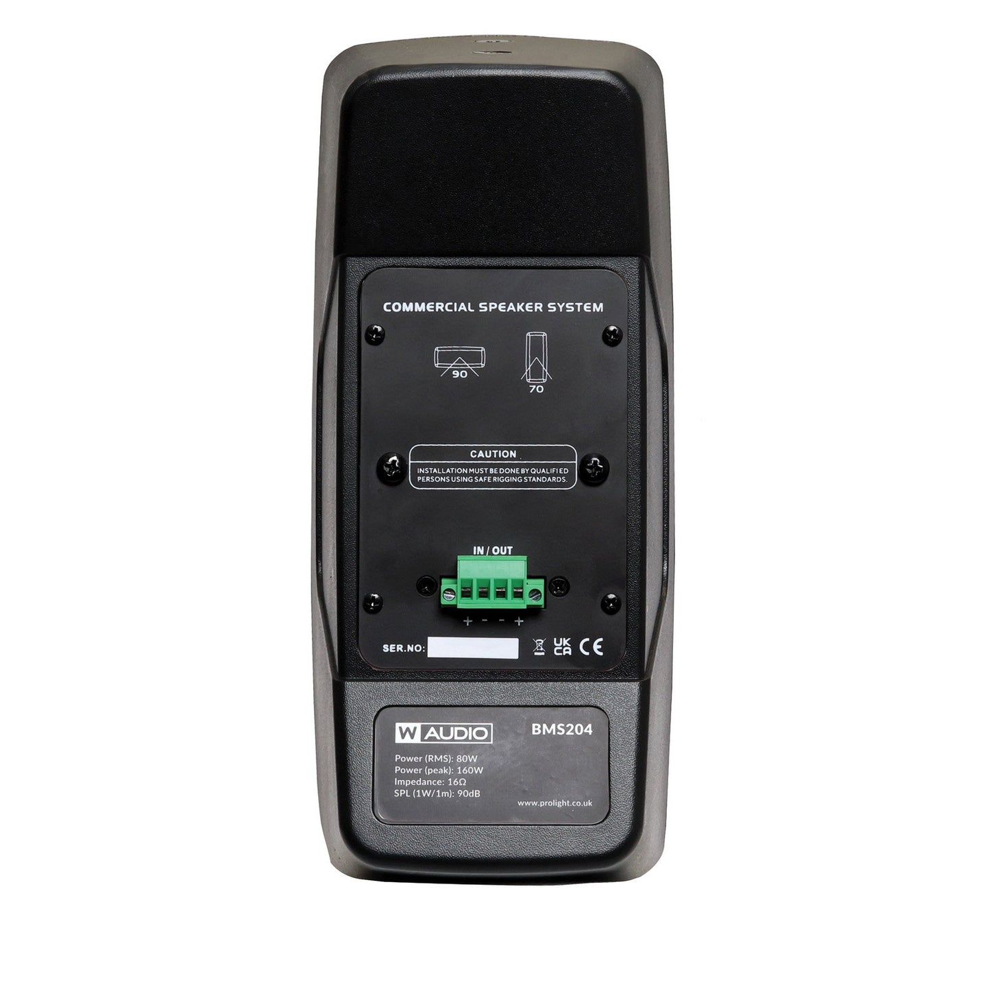 W Audio BMS204 Speaker Black - Alternate View 3