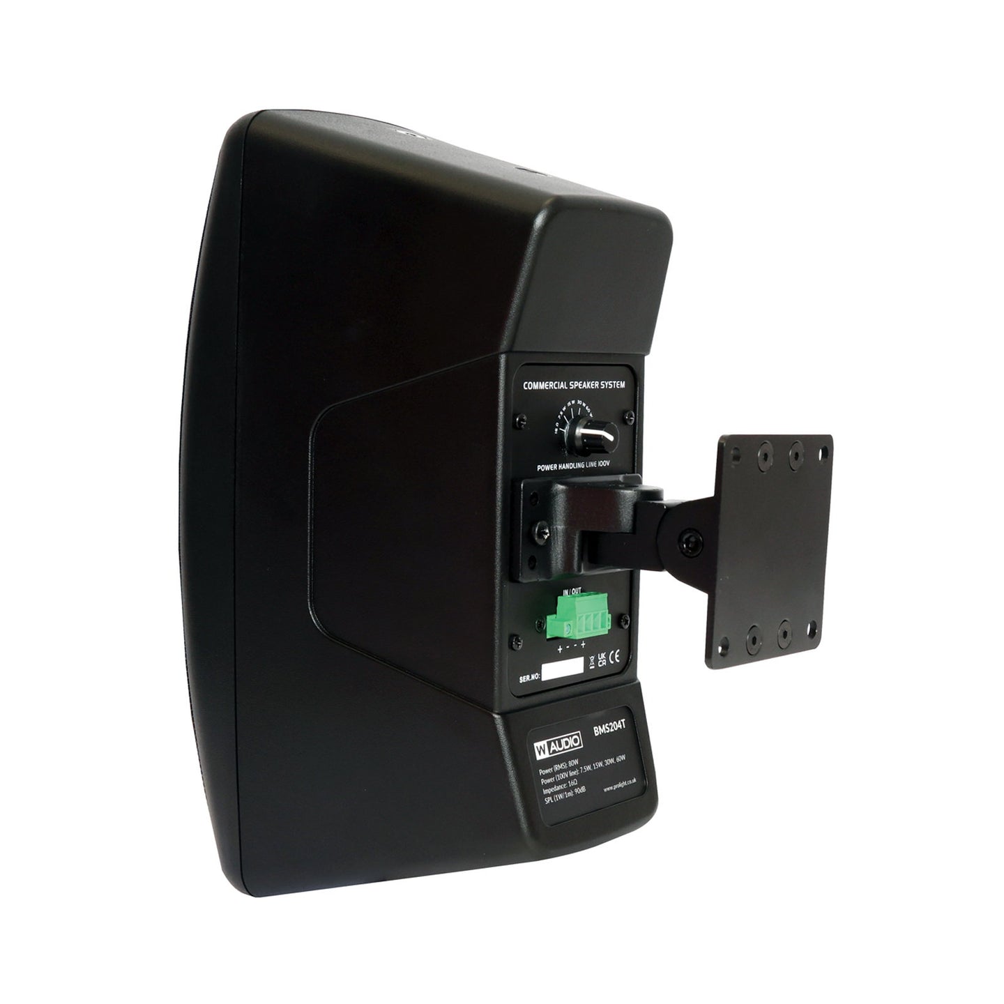 W Audio BMS204 Speaker Black - Main View