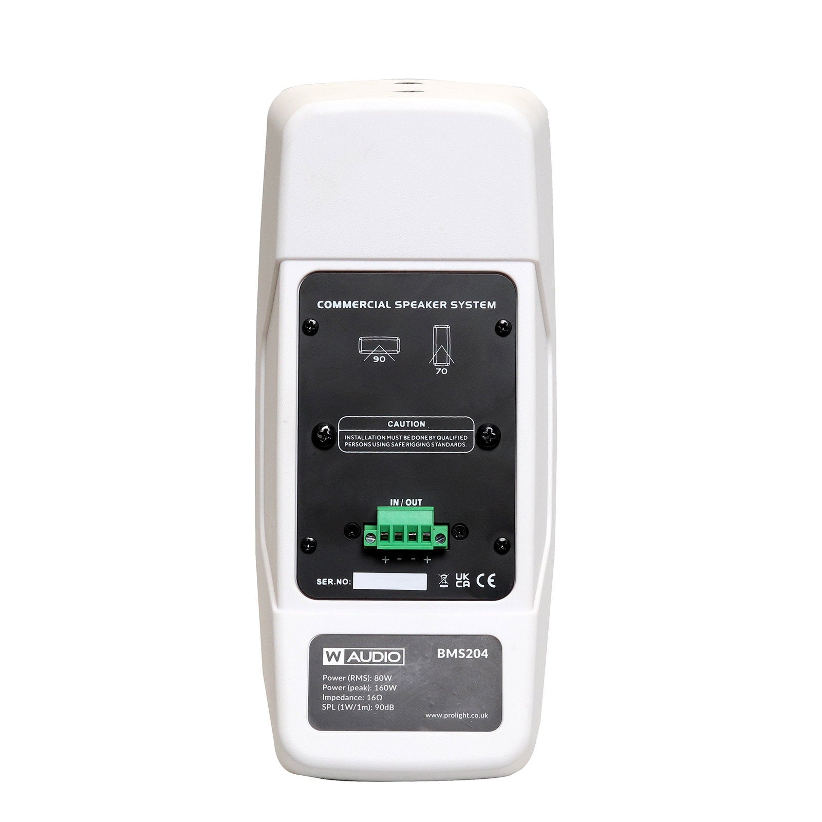 W Audio BMS204 Speaker White - Alternate View 5