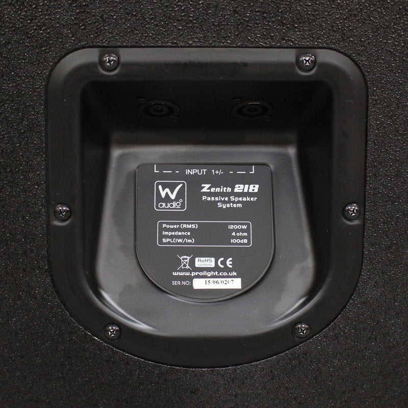 Zenith S 218 Subwoofer MKII - Alternate View 4