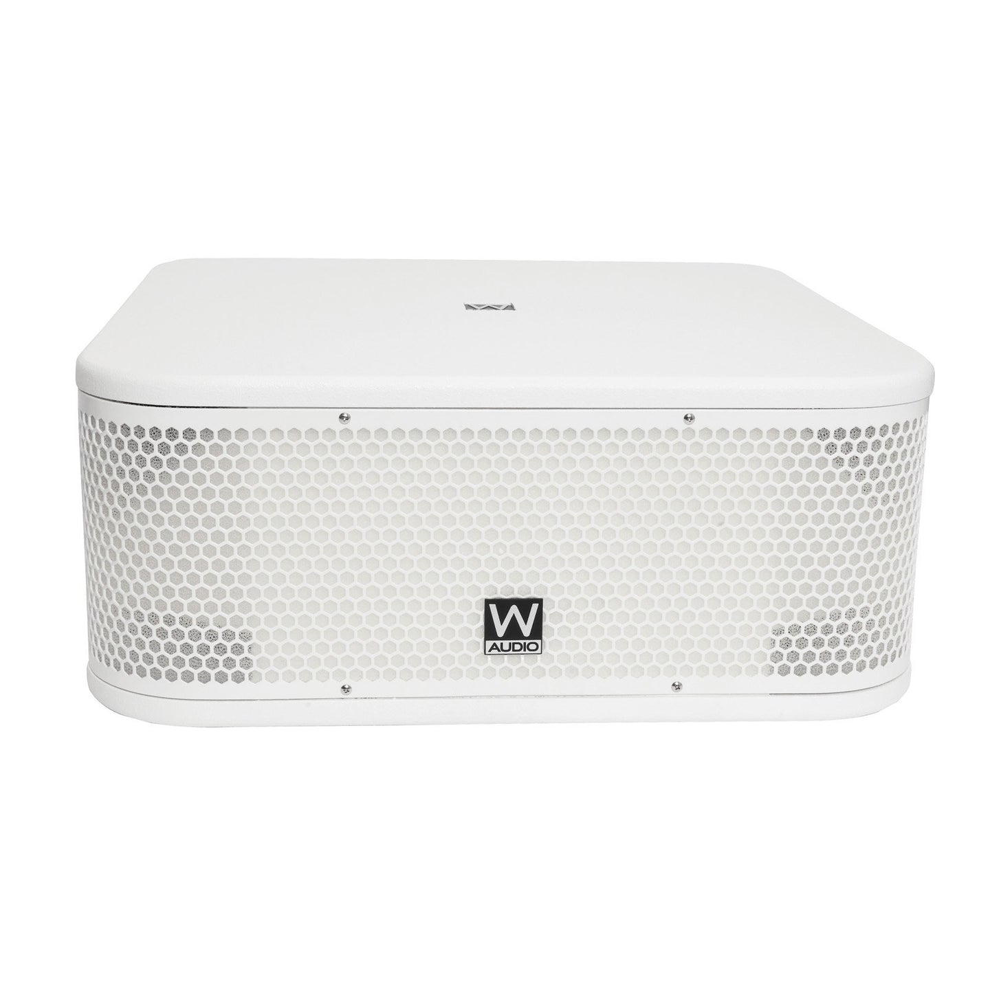 W Audio CBS110S Subwoofer (White) - Back Panel and Connections