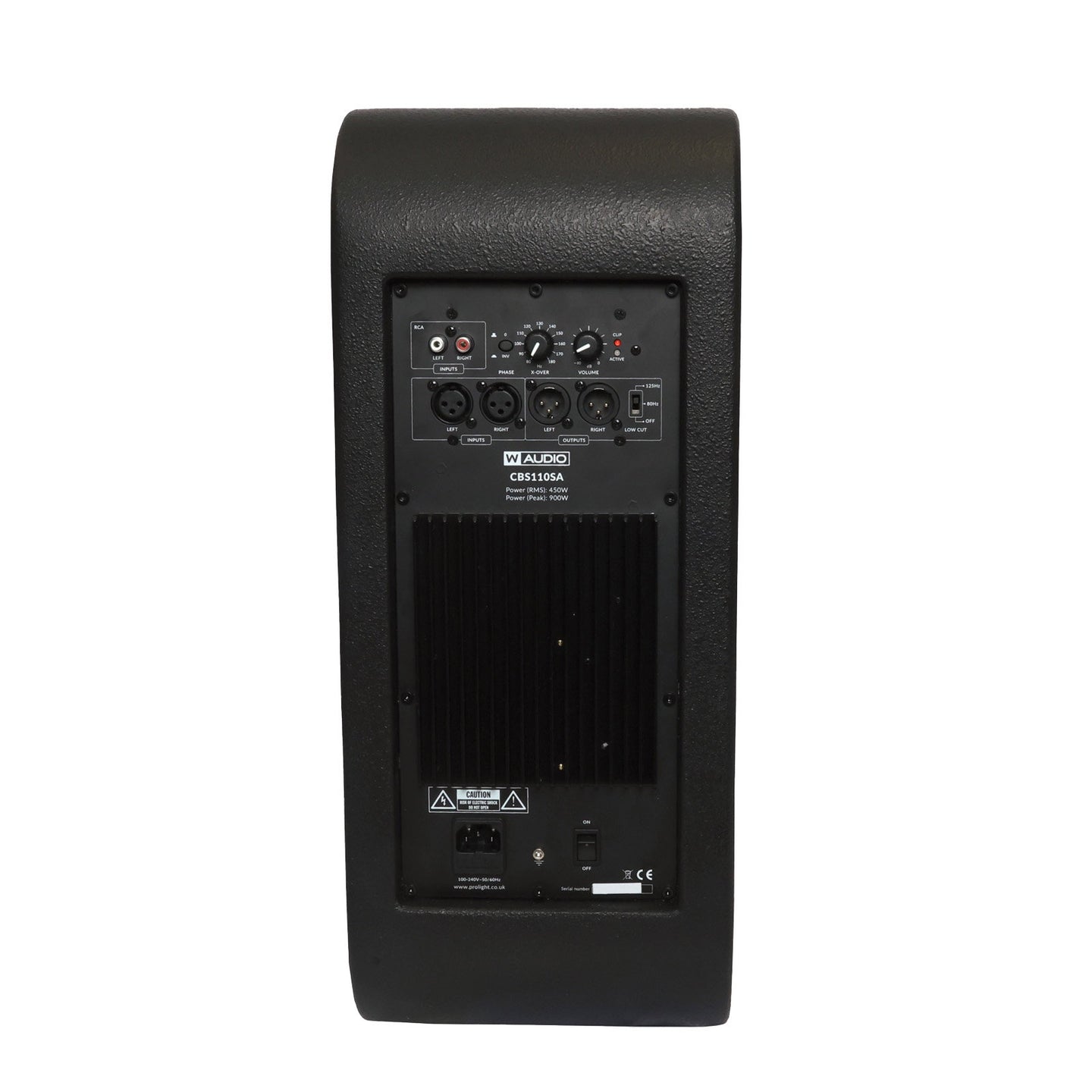 W Audio CBS110SA Powered Subwoofer - Alternate View 6