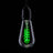 Prolite 4W Dimmable LED ST64 Spiral Funky Filament Lamp ES Green - Main View