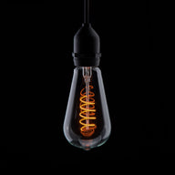 Prolite 4W Dimmable LED ST64 Spiral Funky Filament Lamp ES 1800K - Main View