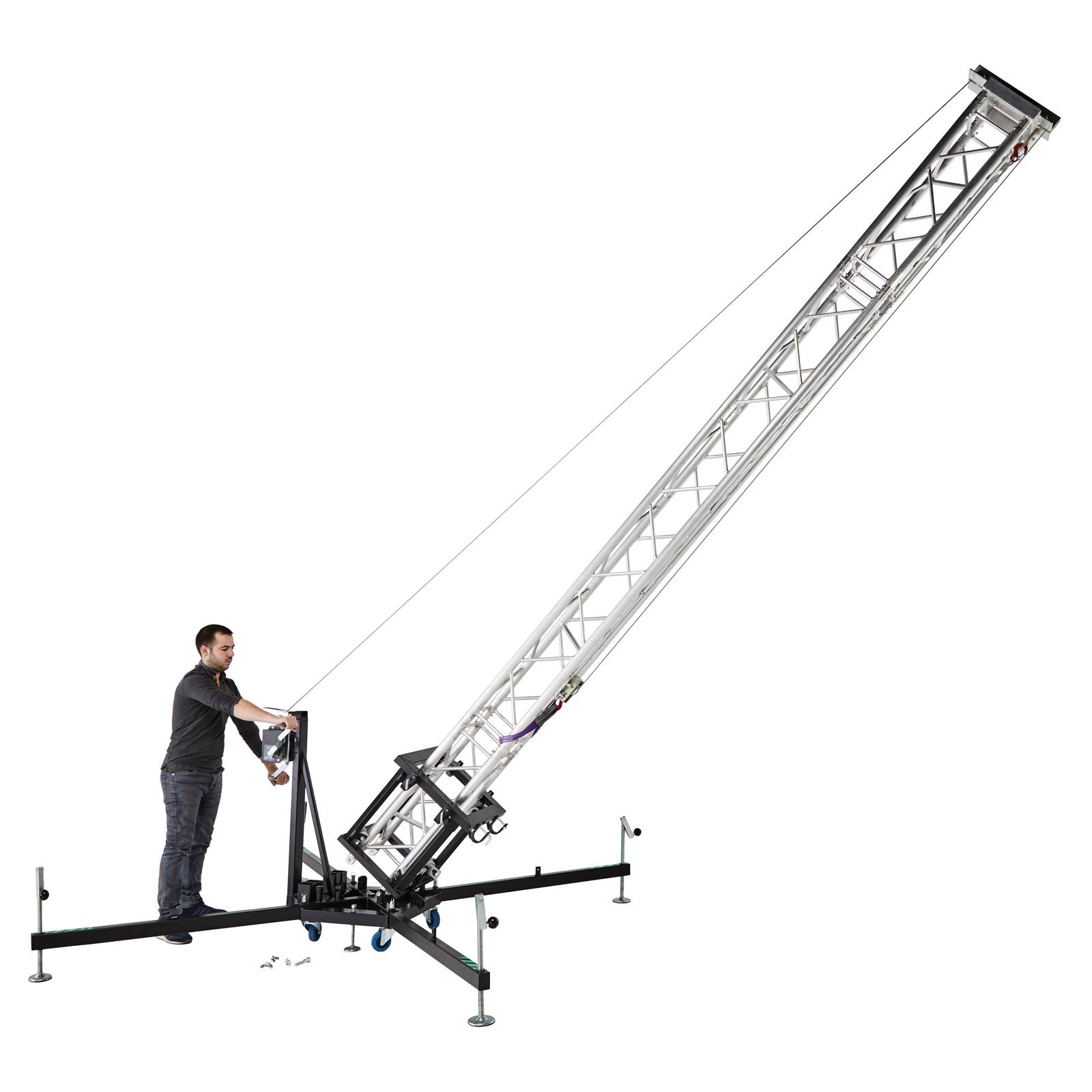 Kuzar K-10 7m 500kg Ground Support Tower System - Alternate View 3