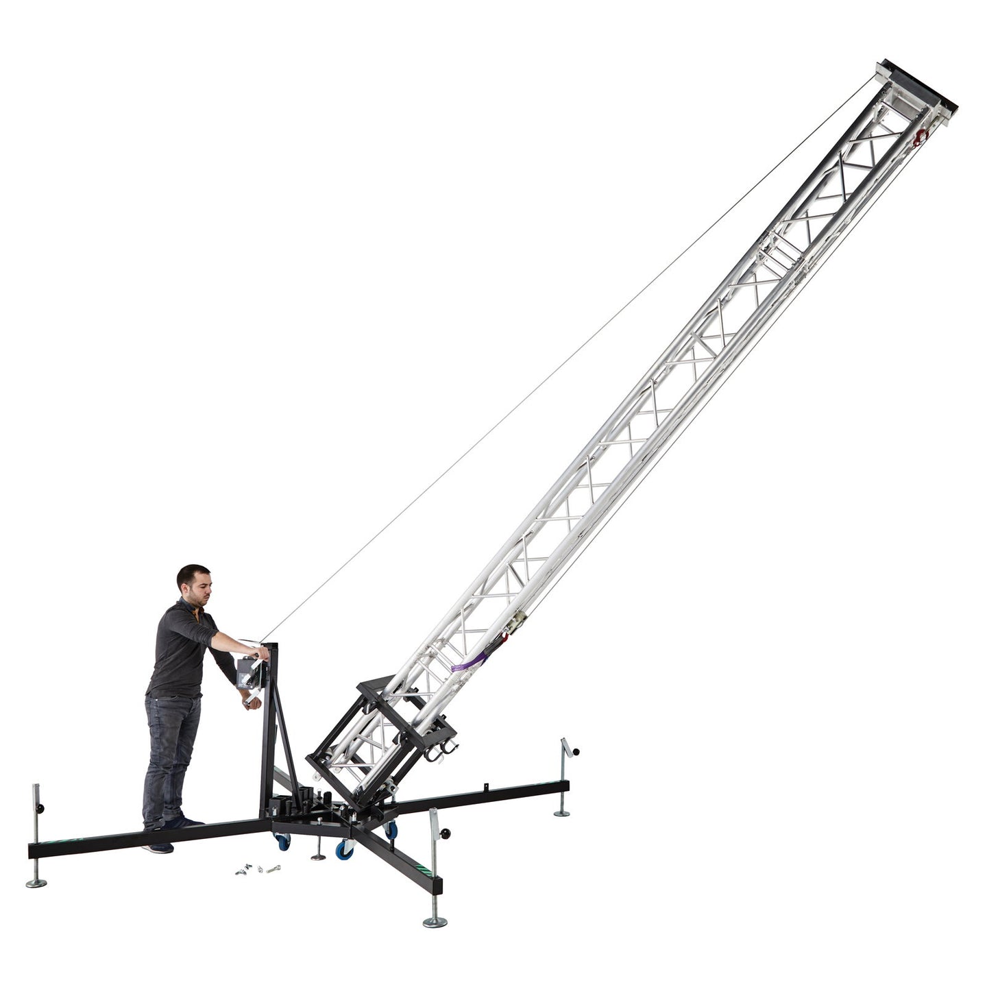 Kuzar K-10 7m 500kg Ground Support Tower System - Alternate View 3