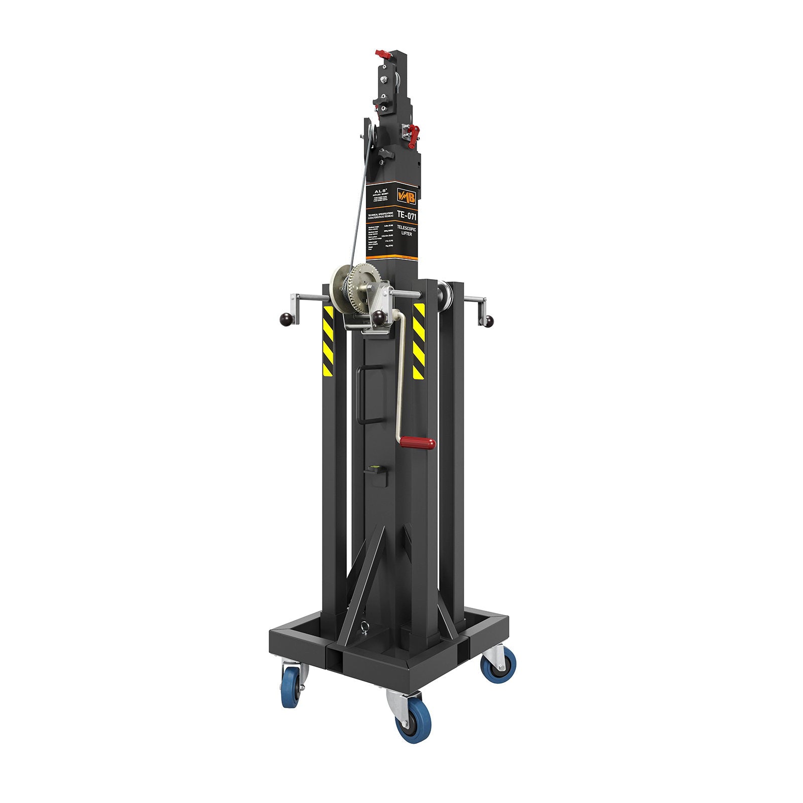 VMB TE-071B Telescopic Lifter 5.35m 220kg - Alternate View 1