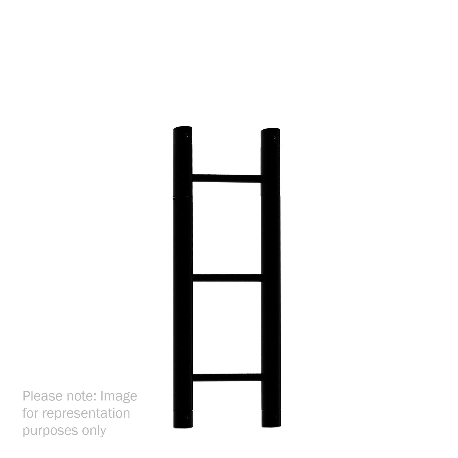 VMB LWS LED Wall Support System 0.75m Ladder Truss Black (LW-T-075) - Main View