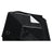 LEDJ 8 x 4m Black Serge Drape - Back Panel and Connections