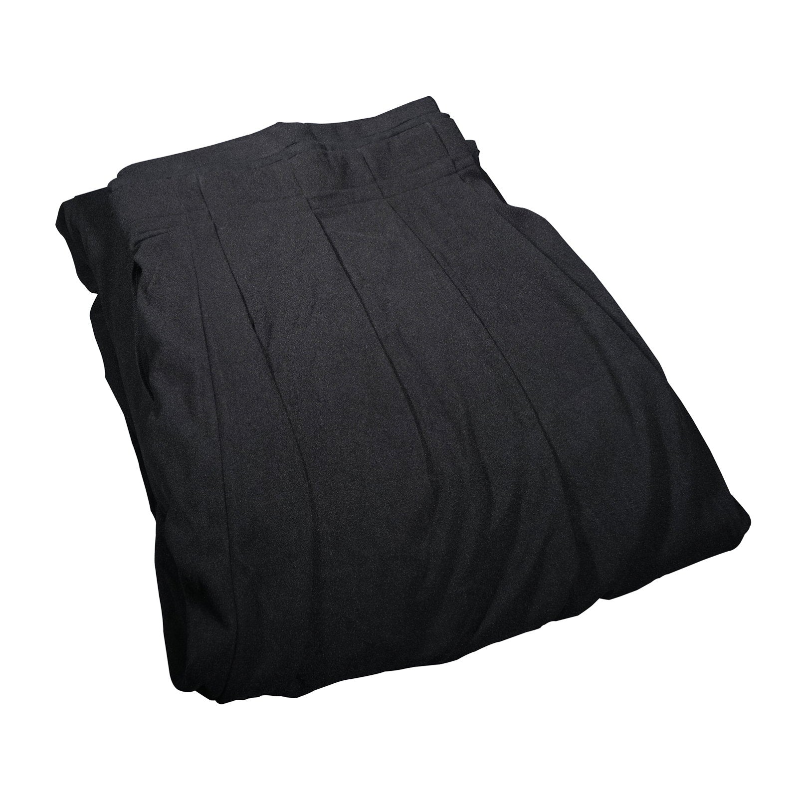 LEDJ 3 x 2.5m Black Molton Drape - Alternate View 3