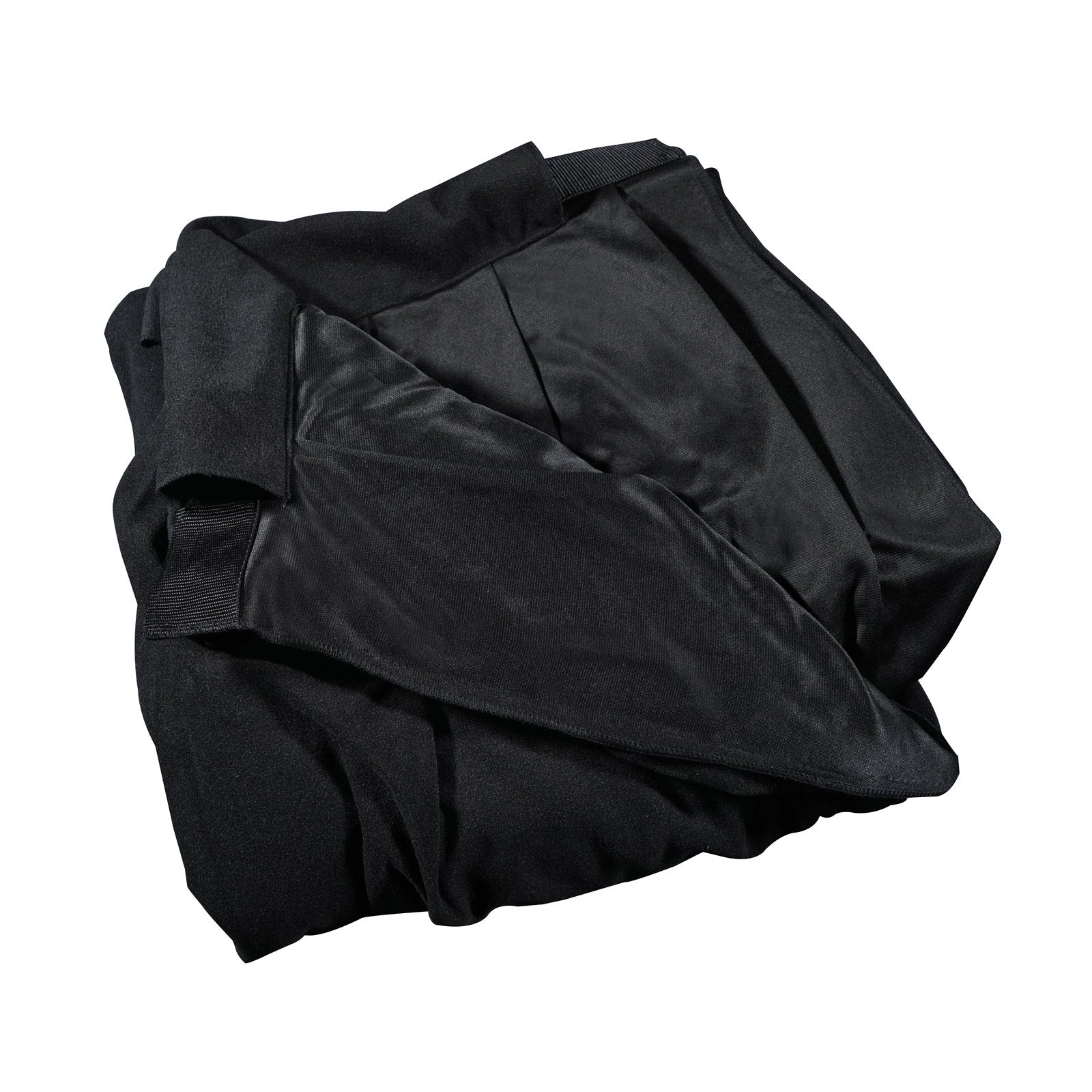 LEDJ 3 x 2.5m Black Molton Drape - Main View