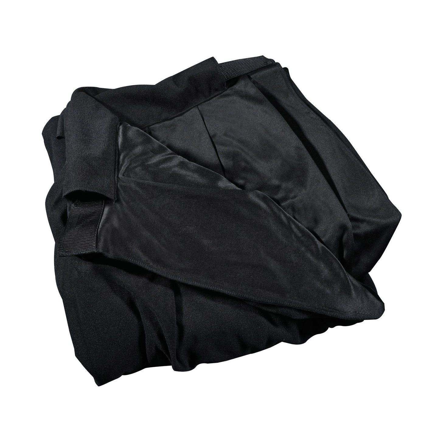 LEDJ 3 x 2.5m Black Molton Drape - Main View