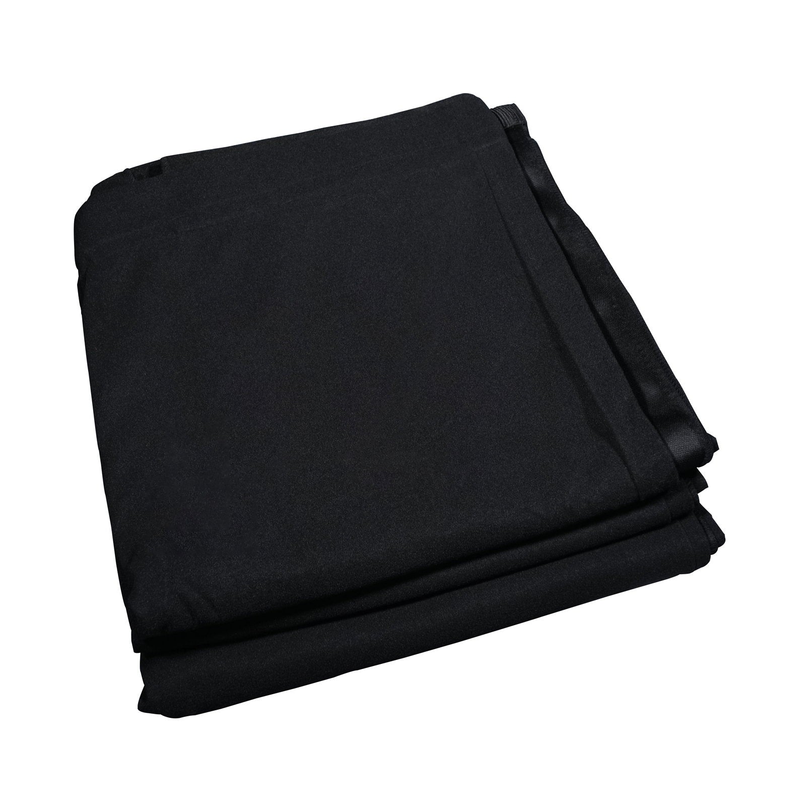 LEDJ 3 x 1.2m Black Molton Drape - Alternate View 1