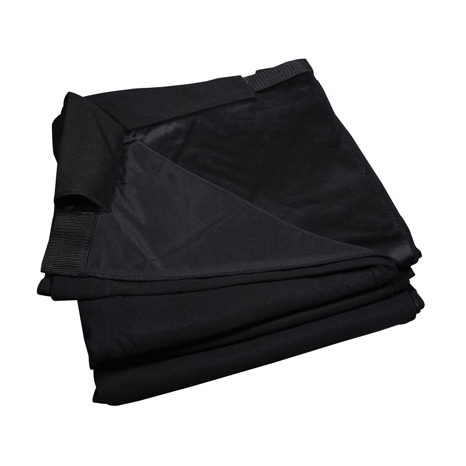 LEDJ 3 x 2.5m Black Molton Drape - Alternate View 5