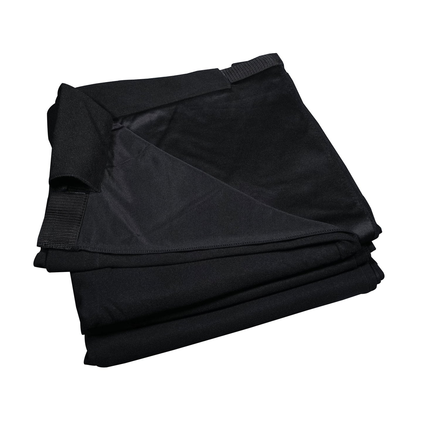 LEDJ 3 x 2.5m Black Molton Drape - Alternate View 5