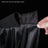 LEDJ 3 x 4m Black Molton Drape - Alternate View 6