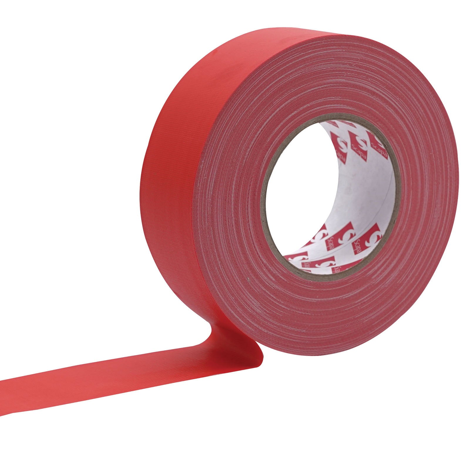 Elumen8 Premium Matt Cloth Gaffer Tape 3130 48mm x 50m - Red - Alternate View 1