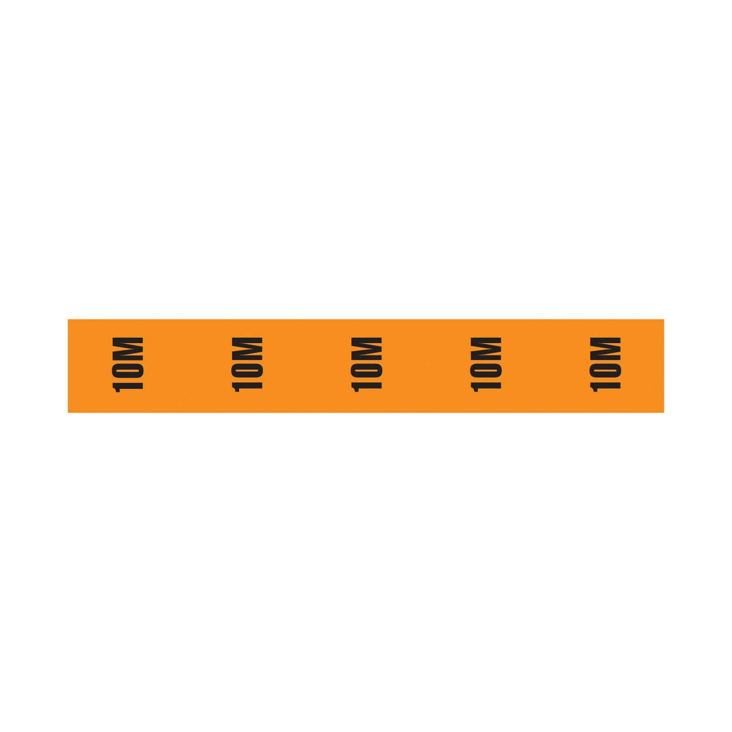 Elumen8 Cable Length ID Tape 24mm x 33m - 10m Orange - Alternate View 1