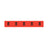 Elumen8 Cable Length ID Tape 24mm x 33m - 15m Red - Alternate View 1