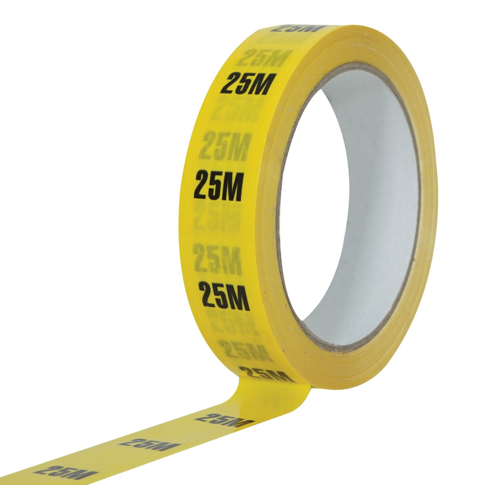 Elumen8 Cable Length ID Tape 24mm x 33m - 25m Yellow - Main View