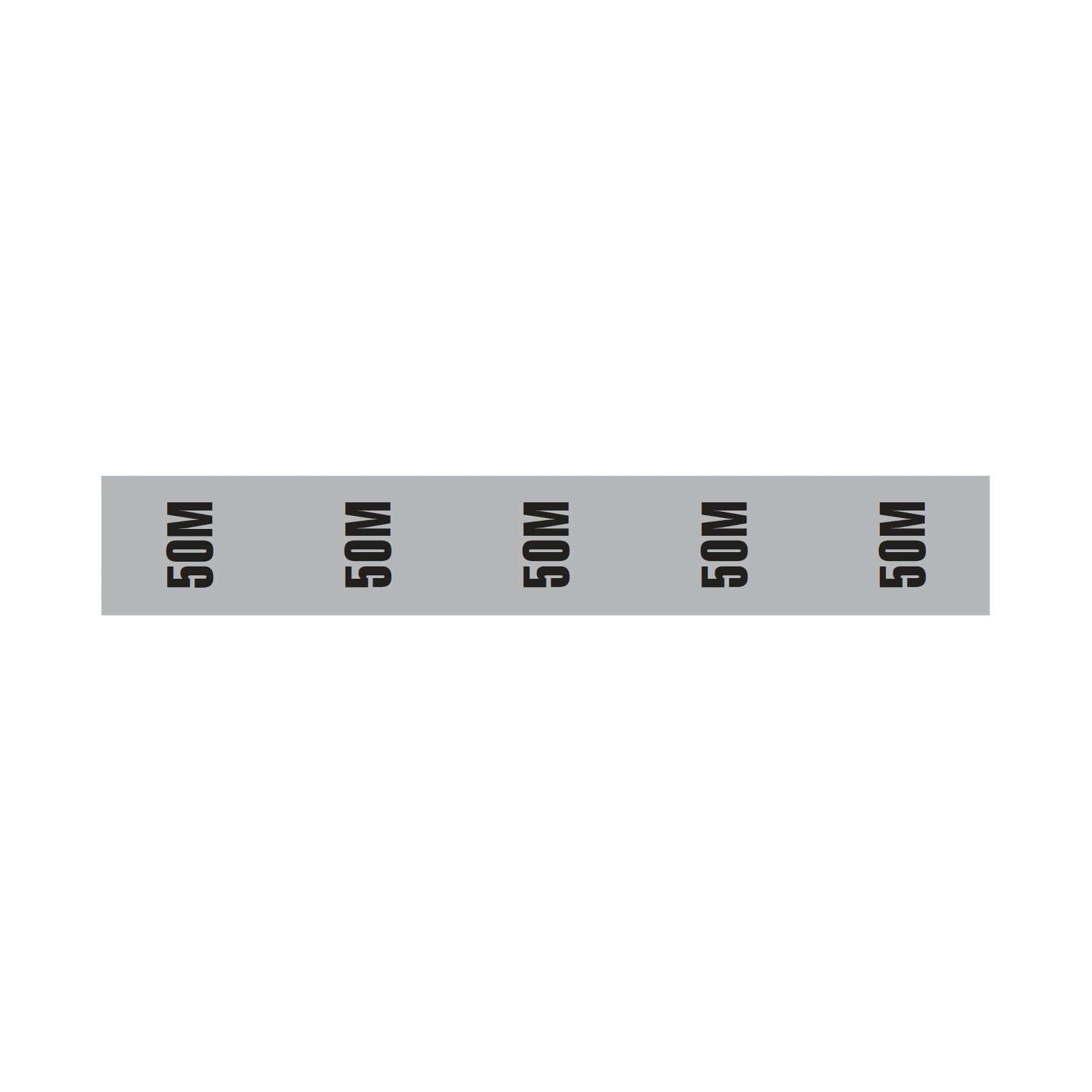 Elumen8 Cable Length ID Tape 24mm x 33m - 50m Grey - Main View