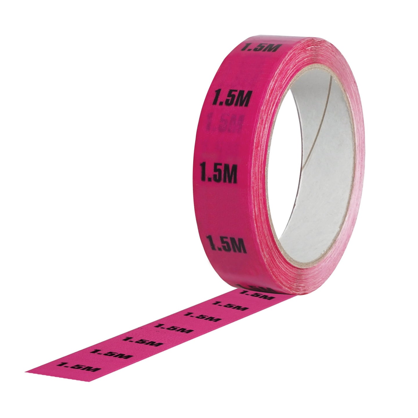 Elumen8 Cable Length ID Tape 24mm x 33m - 1.5m Bright Pink - Main View