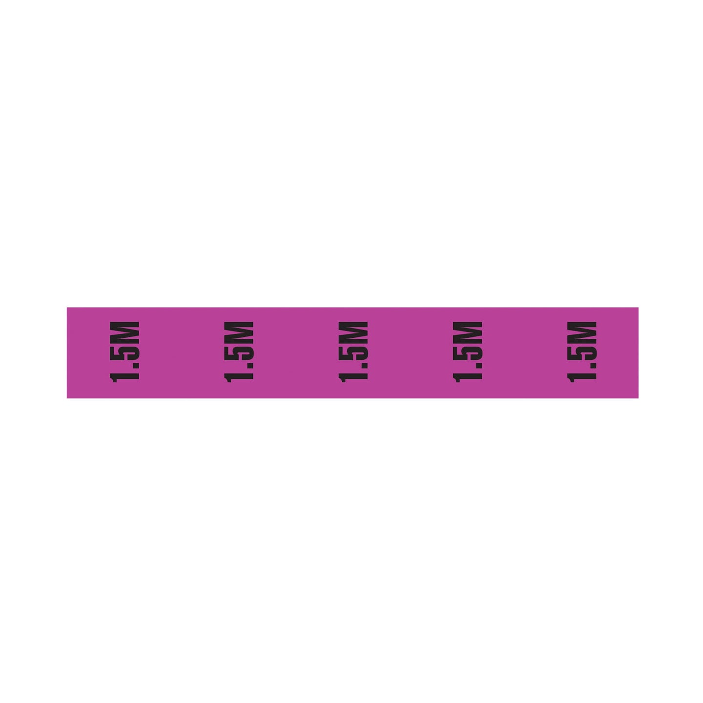 Elumen8 Cable Length ID Tape 24mm x 33m - 1.5m Bright Pink - Alternate View 1