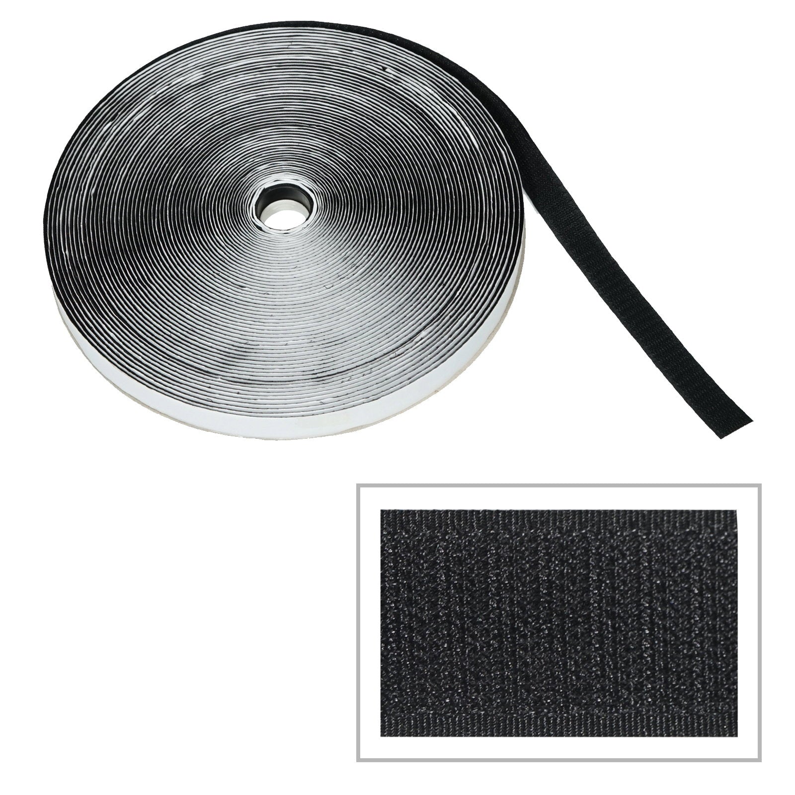Elumen8 25m Hook Tape 20mm Black - Main View