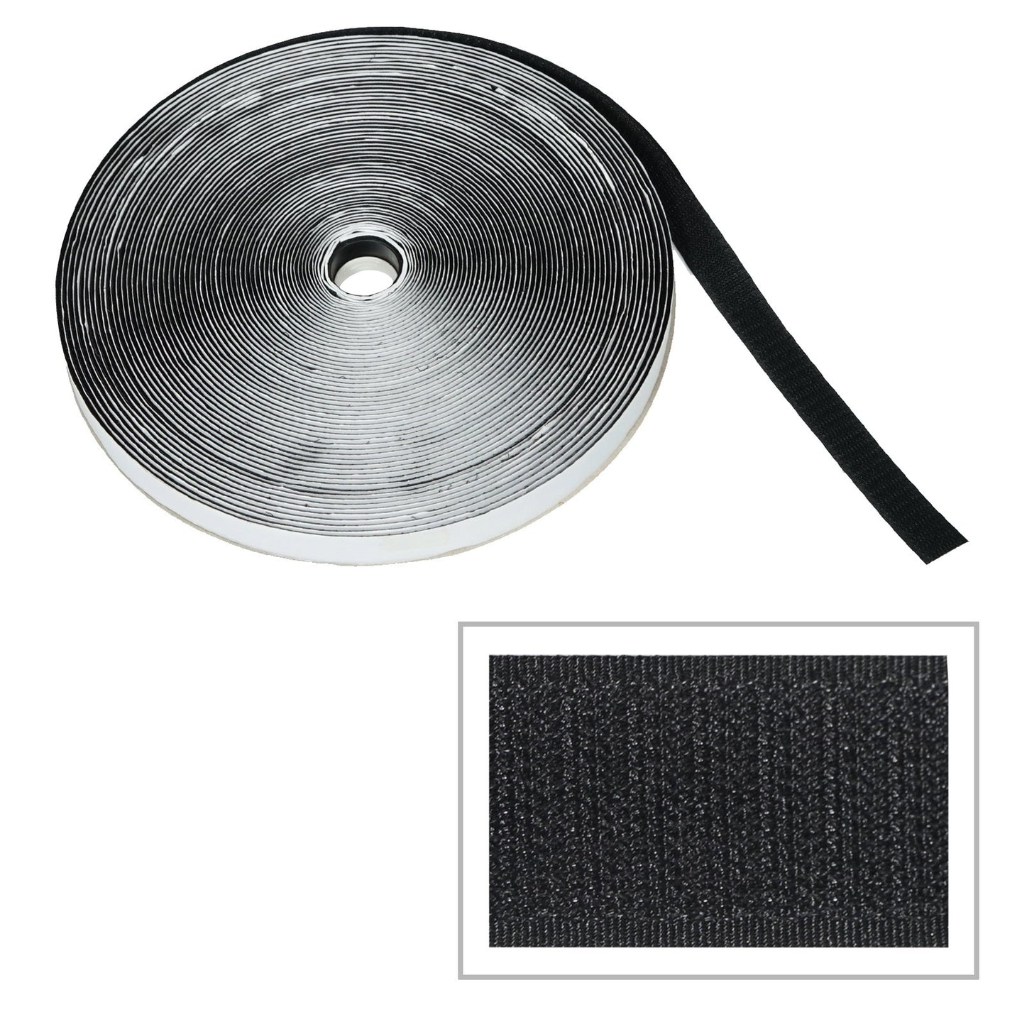 Elumen8 25m Hook Tape 20mm Black - Main View