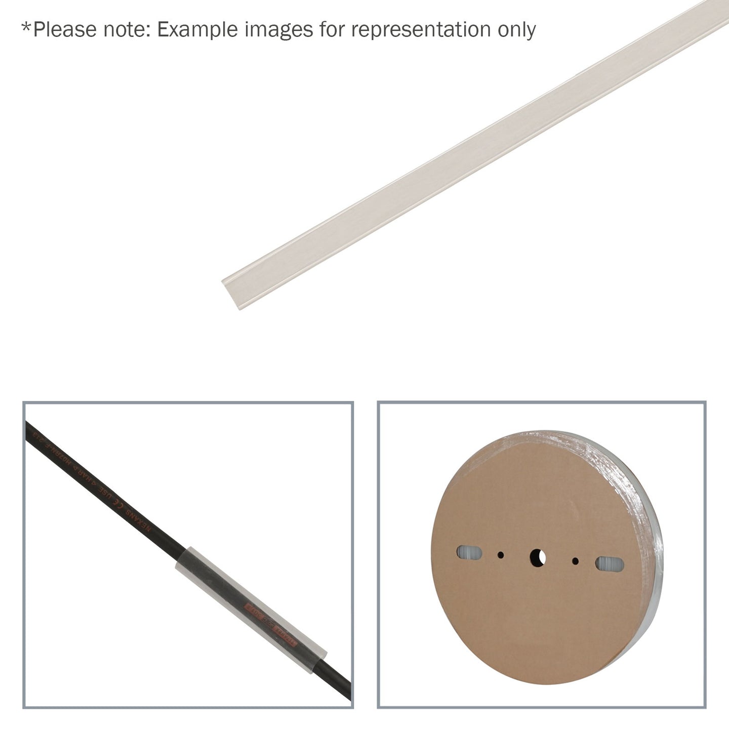 Elumen8 12.7mm (1/2") Heatshrink Tubing 2:1 Clear 100m - Main View