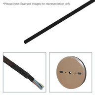 Elumen8 2.4mm (3/32") Heatshrink Tubing 2:1 Black 100m - Main View