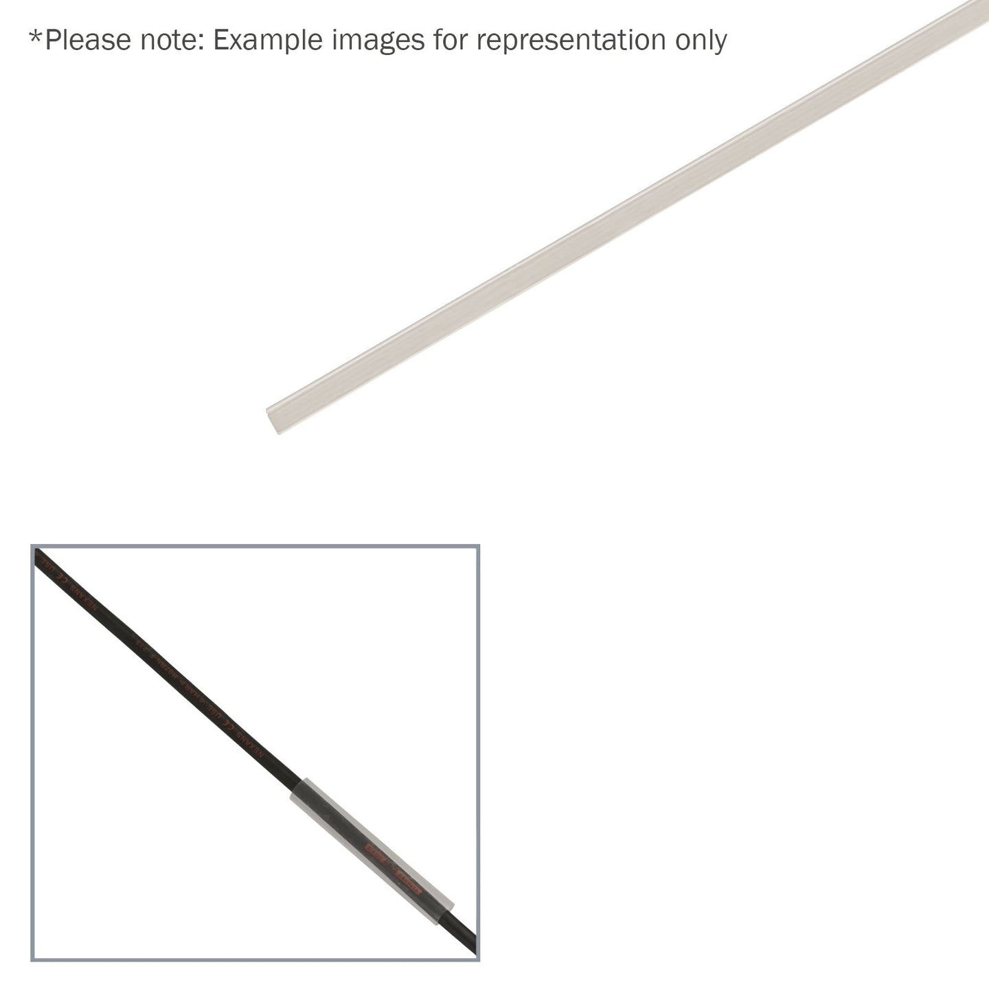 Elumen8 6.4mm (1/4") Adhesive Lined Heatshrink Tubing 3:1 Clear 1.2m - Main View