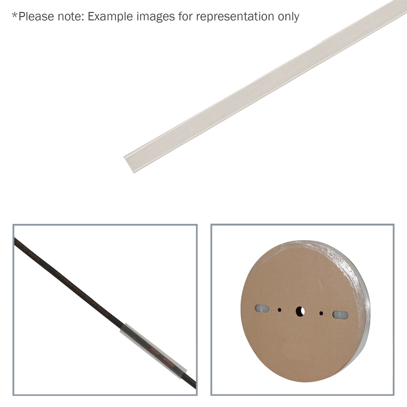 Elumen8 9.5mm (3/8") Adhesive Lined Heatshrink Tubing 3:1 Clear 50m - Main View