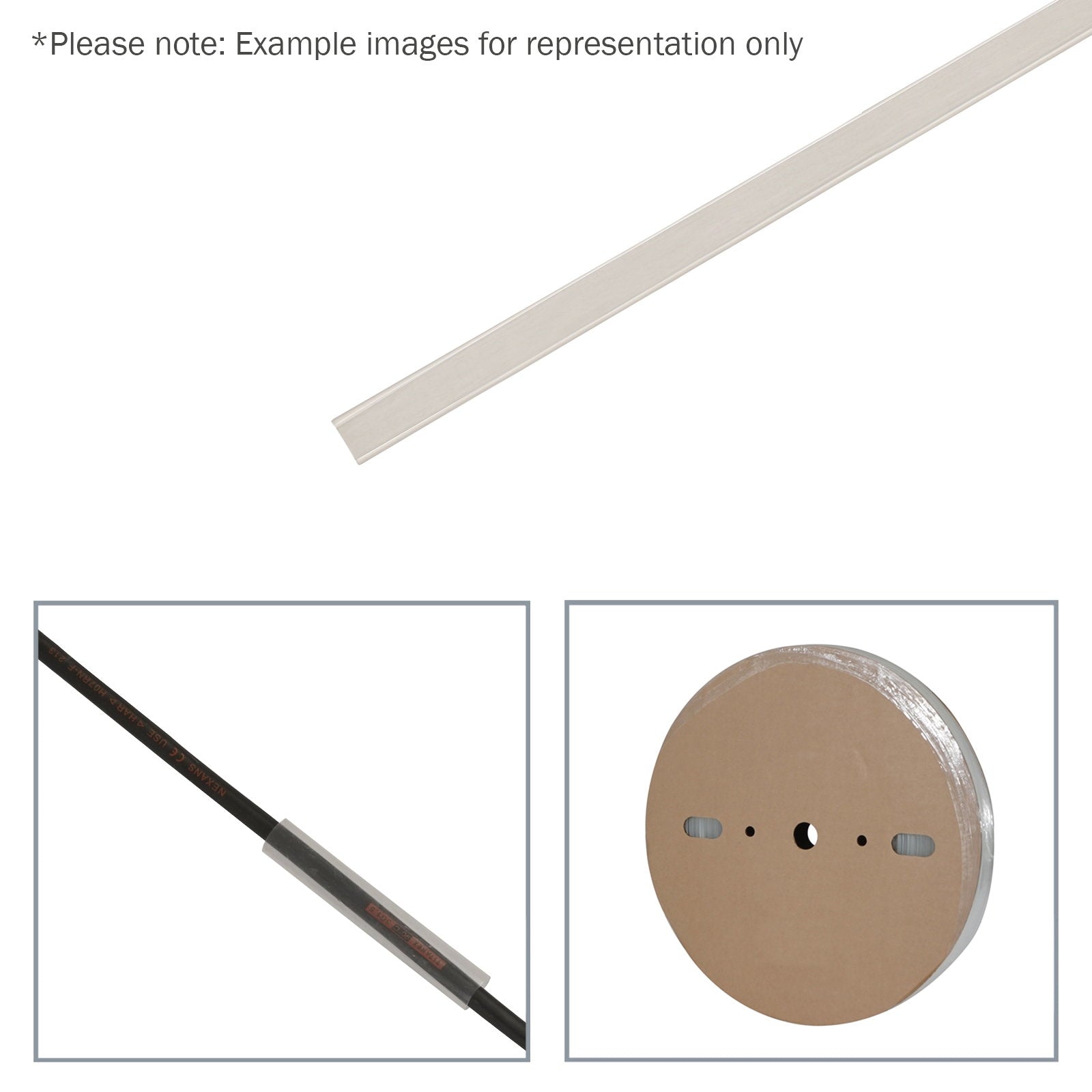 Elumen8 12.7mm (1/2") Adhesive Lined Heatshrink Tubing 3:1 Clear 25m - Main View