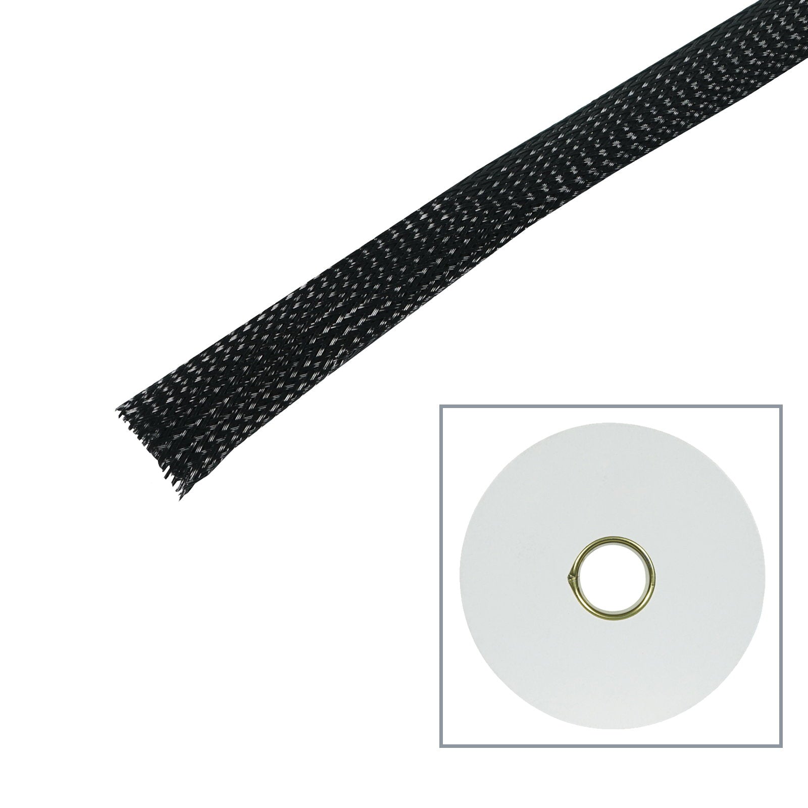 Elumen8 100m Polyester Expandable Braided Sleeving 19mm - Main View