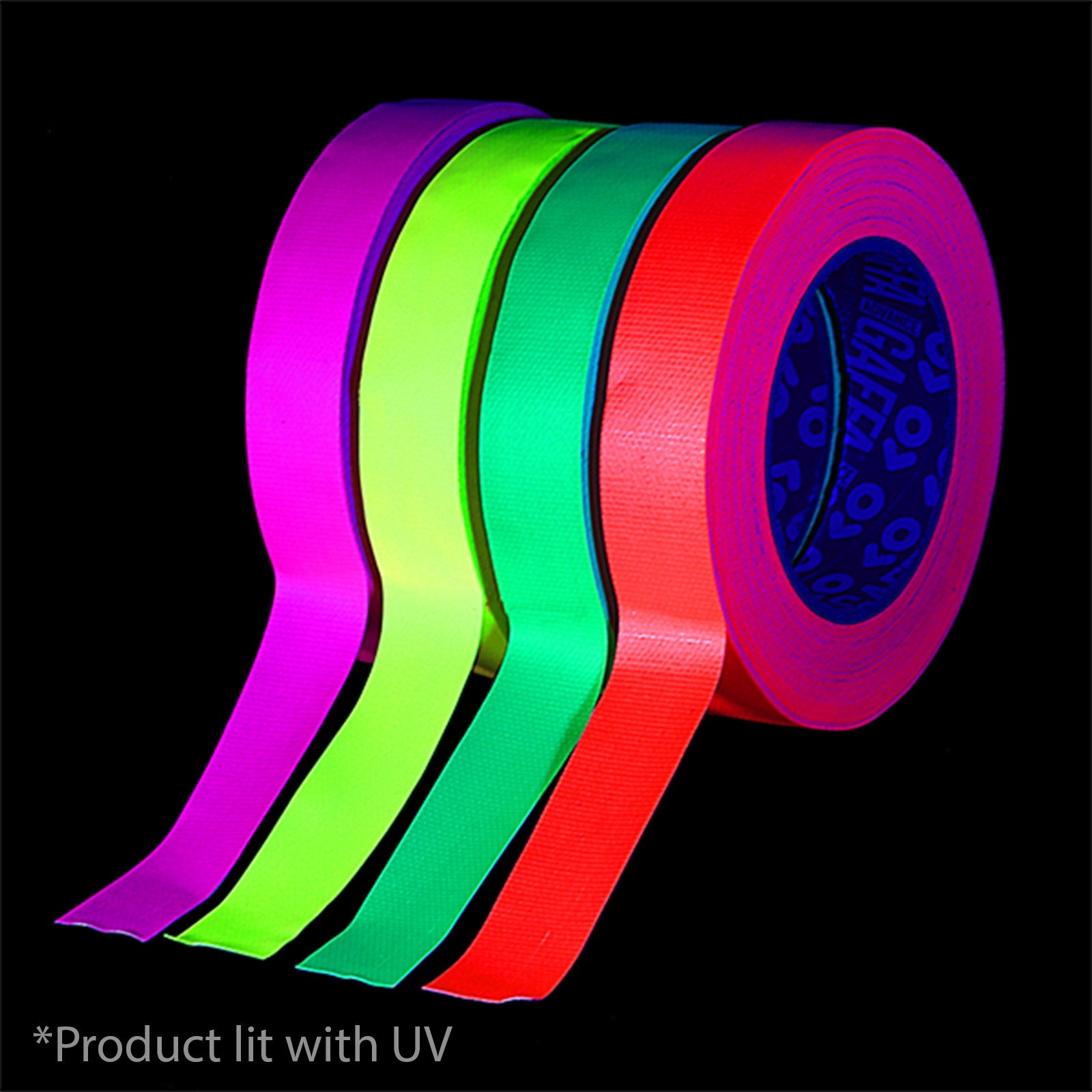 Advance Tapes Gaffa® Fluorescent Cloth Tape 19mm x 25m Orange - Back Panel and Connections
